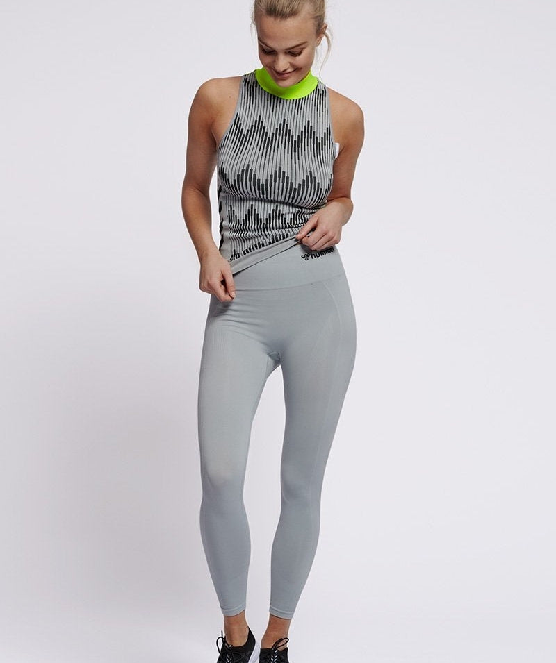 Hummel® - TIF High Waist Seamless Leggings (Quarry)