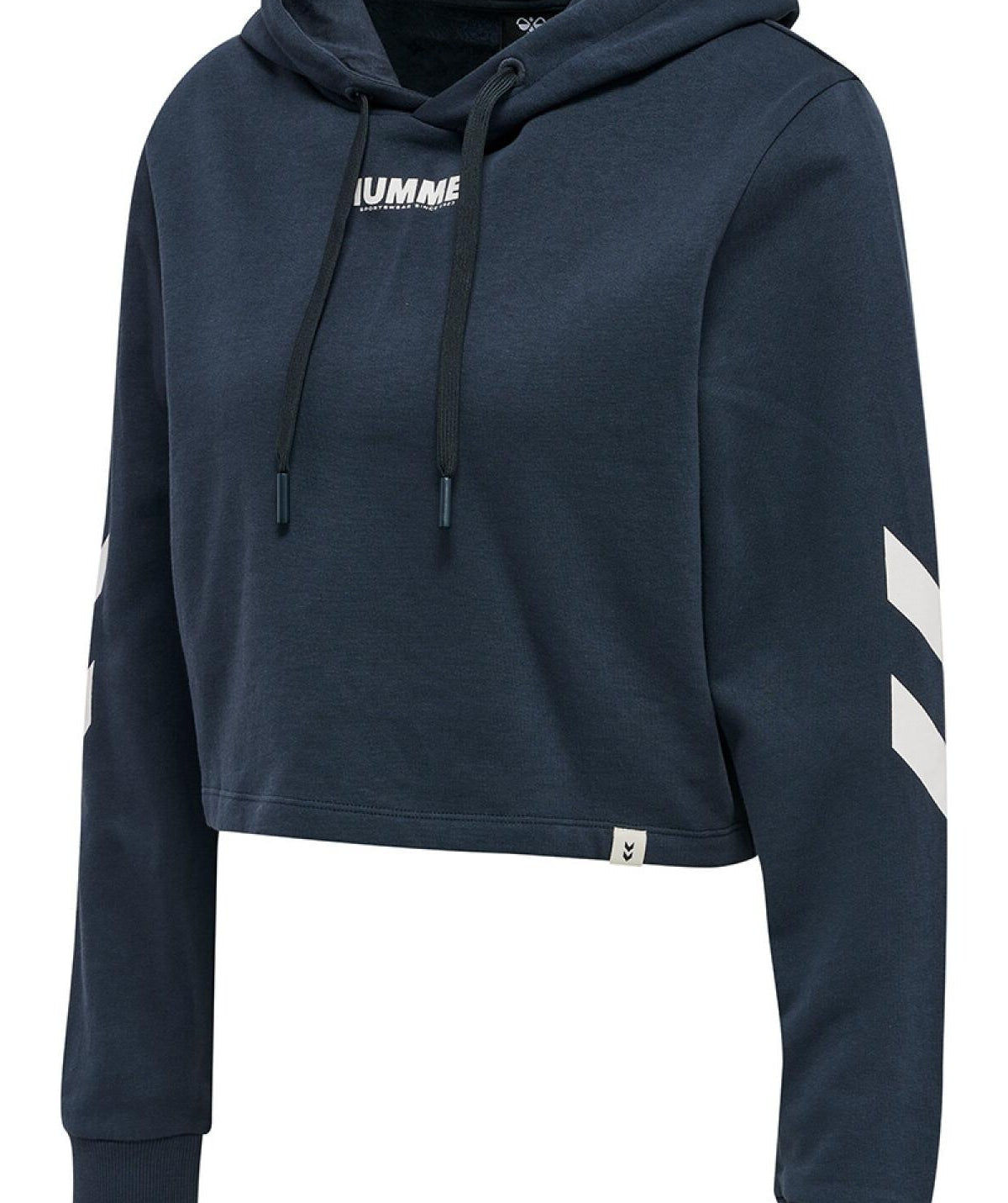 Hummel® - Legacy Cropped Hoodie (Blue Nights)