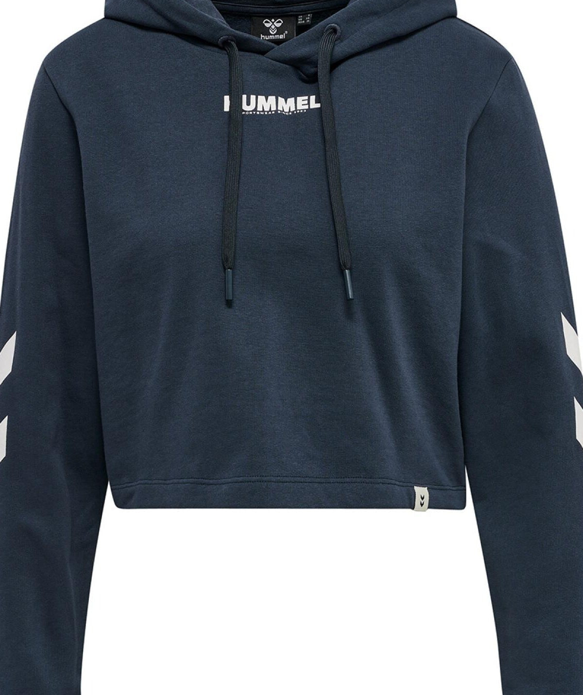 Hummel® - Legacy Cropped Hoodie (Blue Nights)