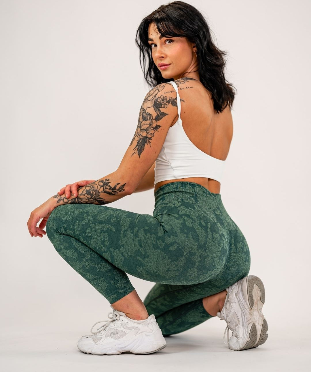 Jentle - Envy Leggings (Dark Green)