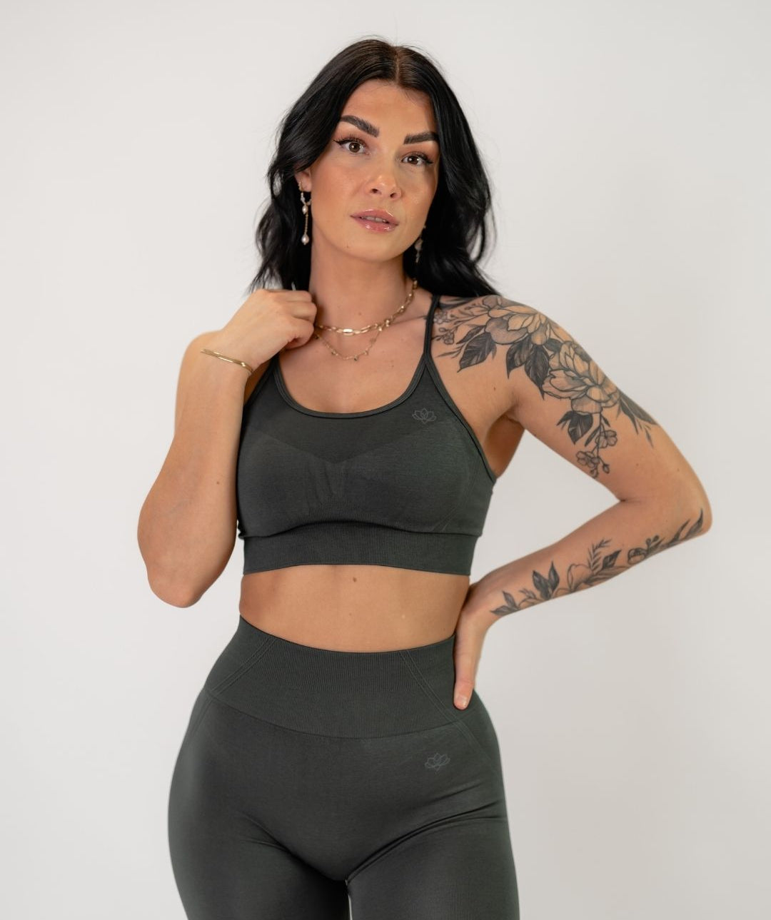 Jentle - Saga Sports Bra (Grey)