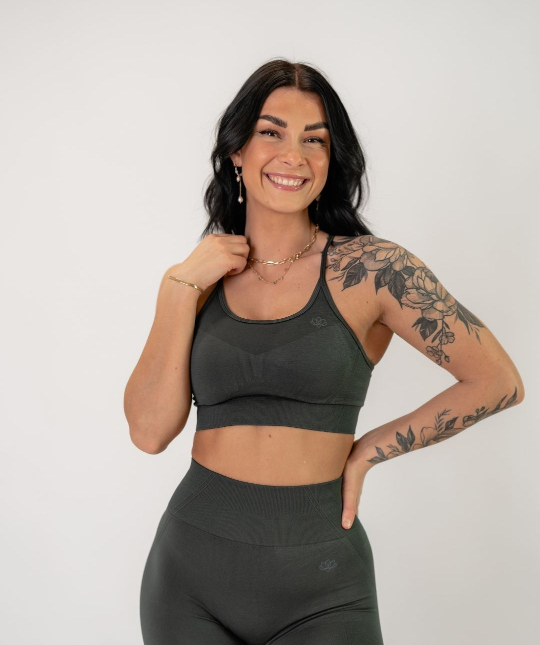 Jentle - Saga Sports Bra (Grey)