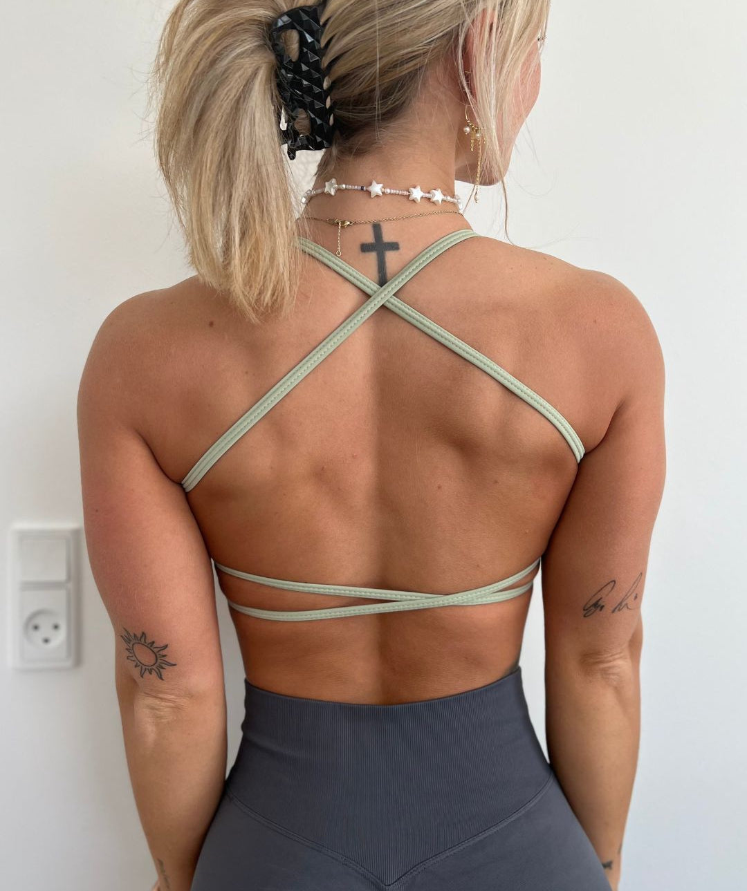 Jentle - Simplicity Sports Bra (Green)