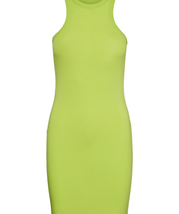 Noisy May - Ella S/L Short Dress (Wild Lime)