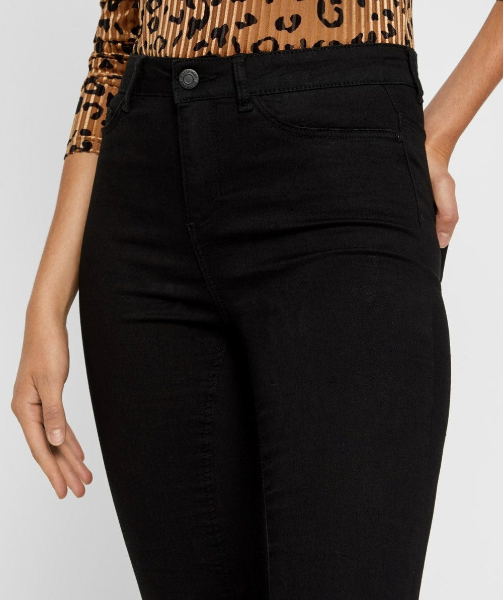 Noisy May - Callie Skinny Jeans (Black Denim)