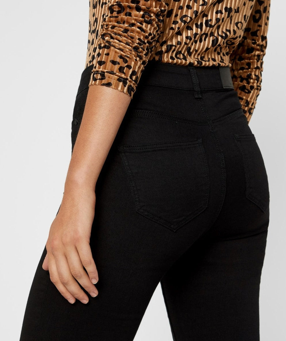 Noisy May - Callie Skinny Jeans (Black Denim)