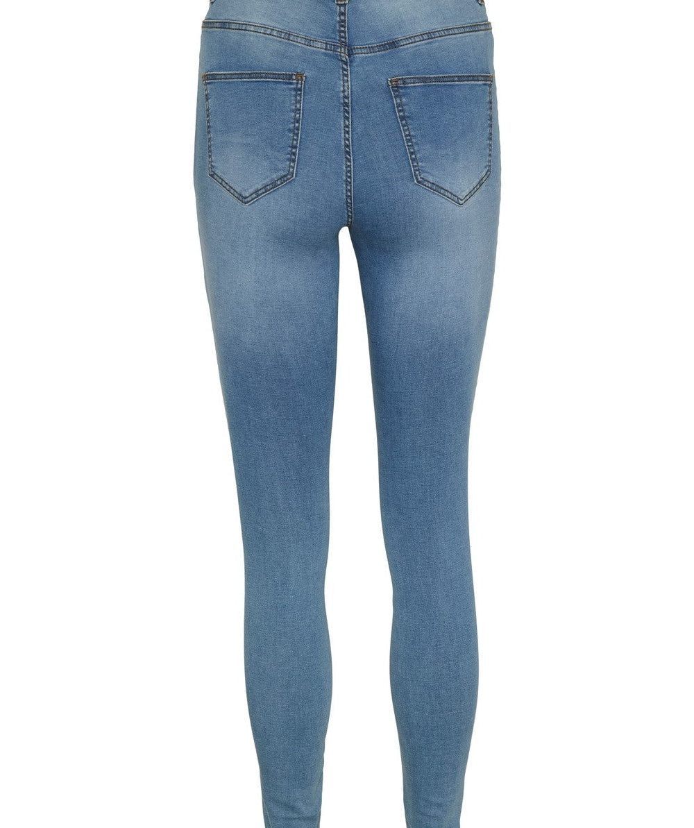Noisy May - Callie Skinny Jeans (Light Blue)