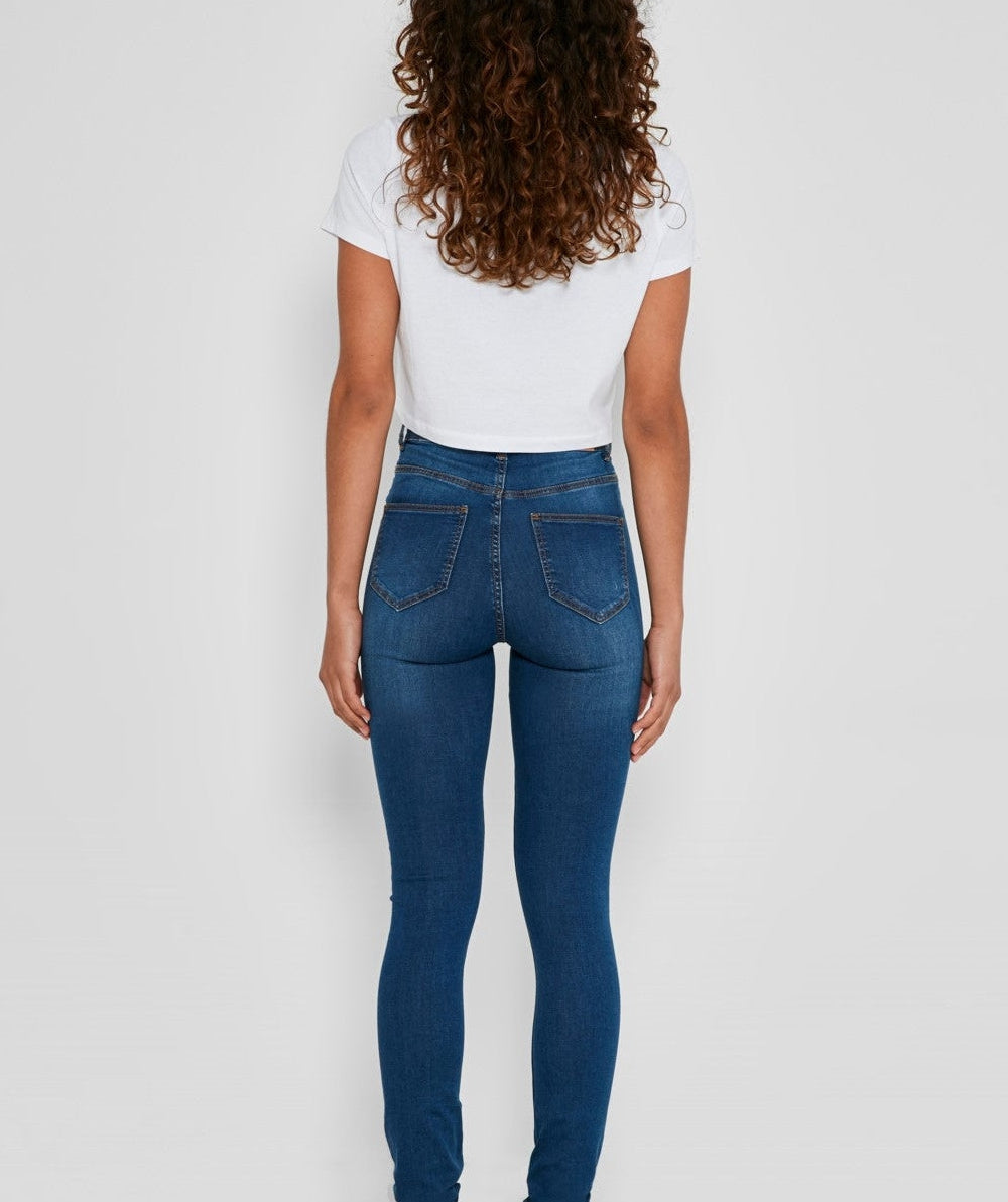 Noisy May - Callie Skinny Jeans (Medium Blue)