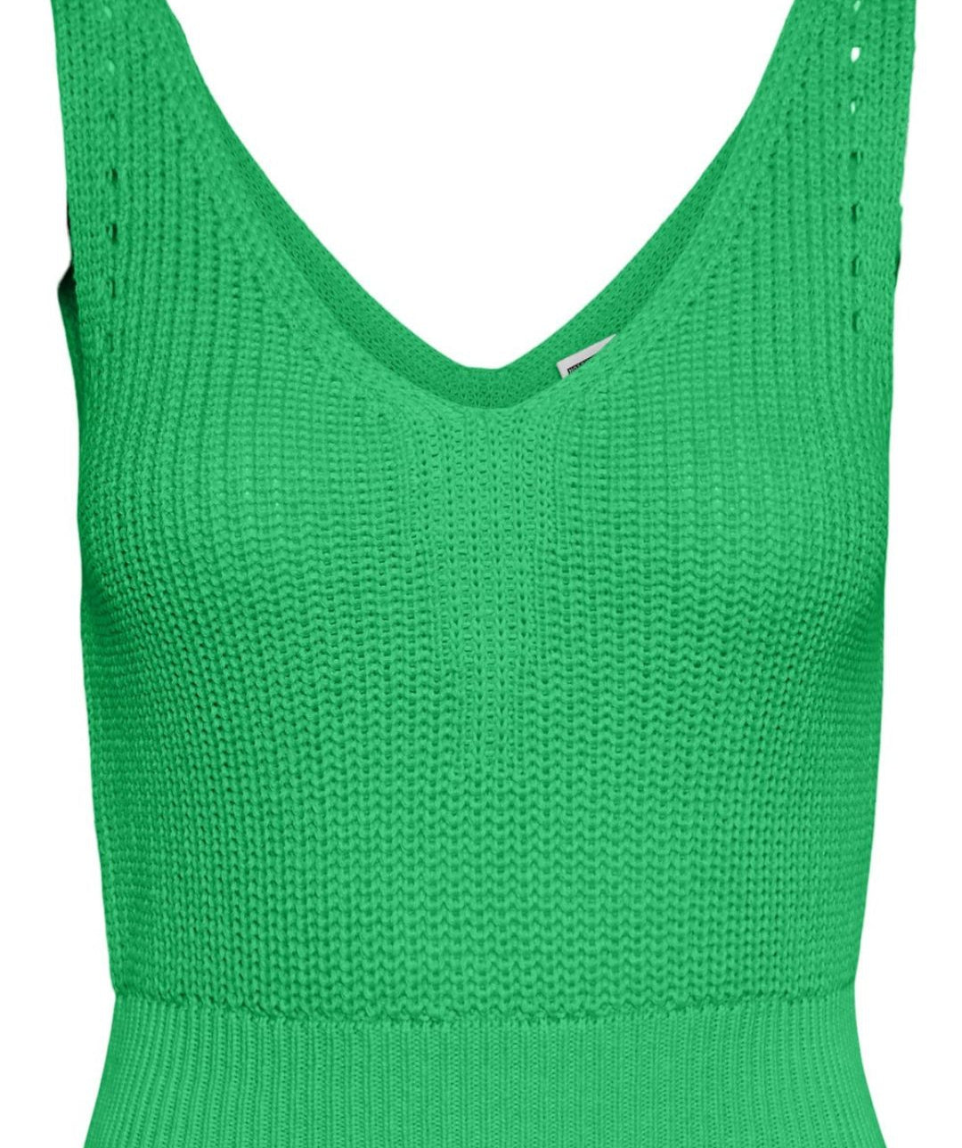 Noisy May - Sara S/L O-Neck Knit Top (Island Green)