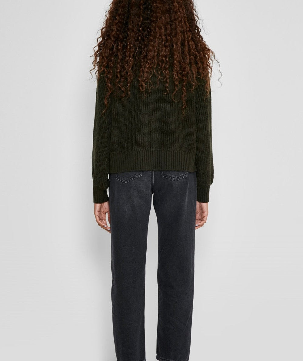 Noisy May - Timmy L/S Highneck Knit (Rosin)