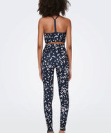 Only Play - Bagge AOP HW Train Tights (Blue Nights)