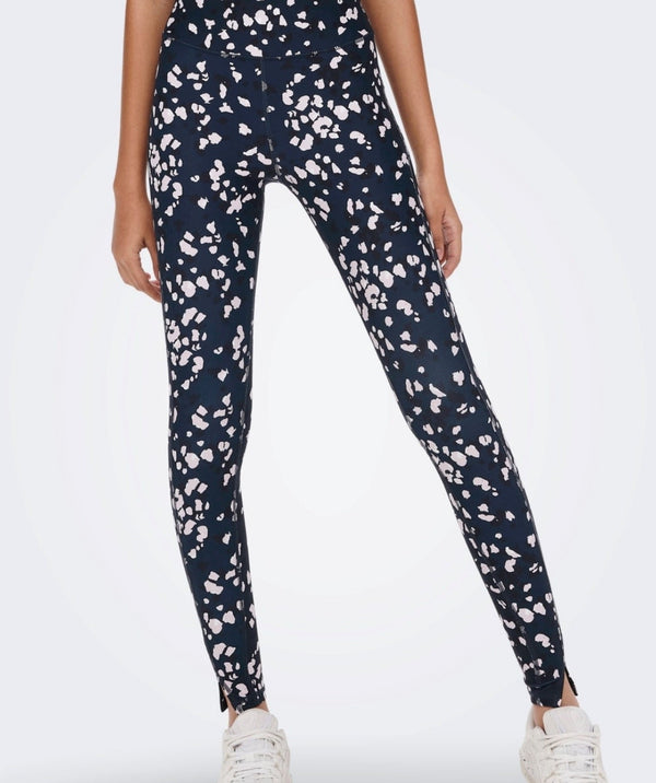 Only Play - Bagge AOP HW Train Tights (Blue Nights)