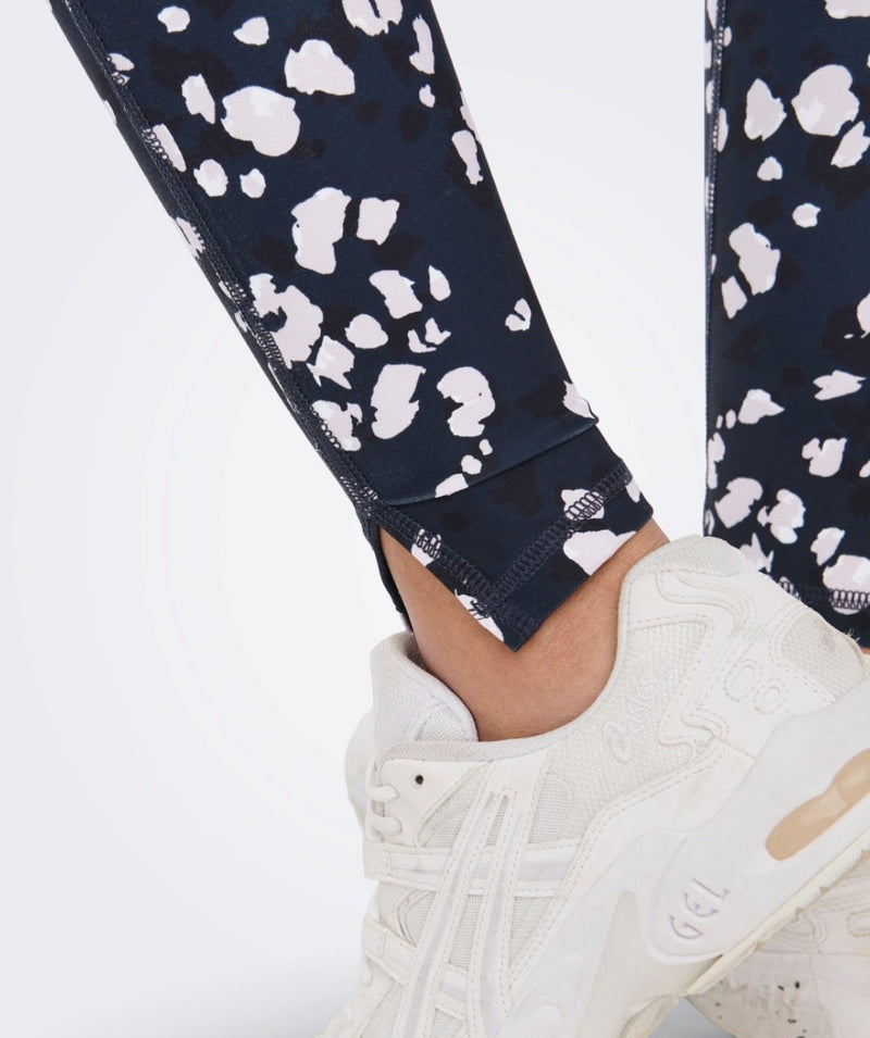 Only Play - Bagge AOP HW Train Tights (Blue Nights)