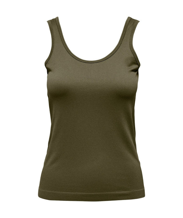 Only Play - Bao Seam Tank Top (Tarmac)