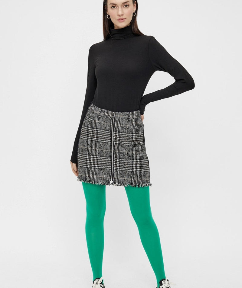 Pieces - Sirene LS Rollneck Top (Black)