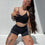 Rapid Wear - Luxe Sports Bra (Black)