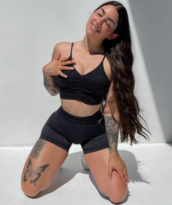 Rapid Wear - Luxe Sports Bra (Black)