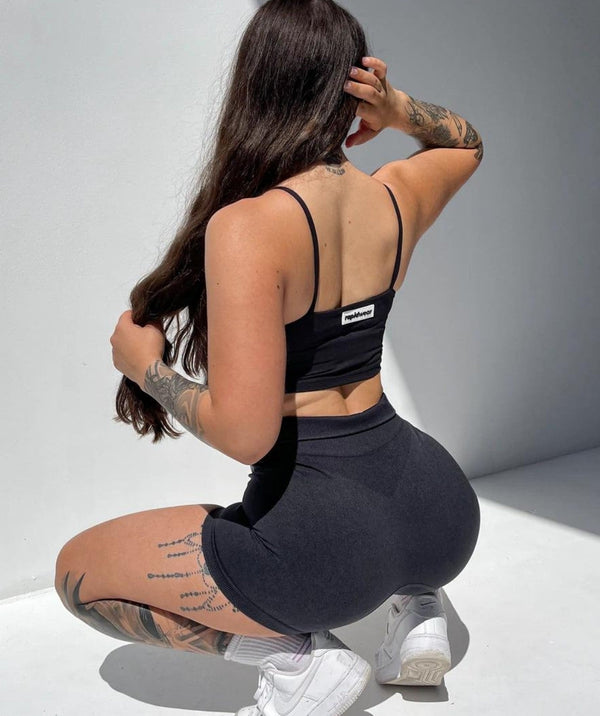 Rapid Wear - Luxe Sports Bra (Black)