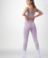 Rapid Wear - Ribbed Seamless Leggings (Lilac)