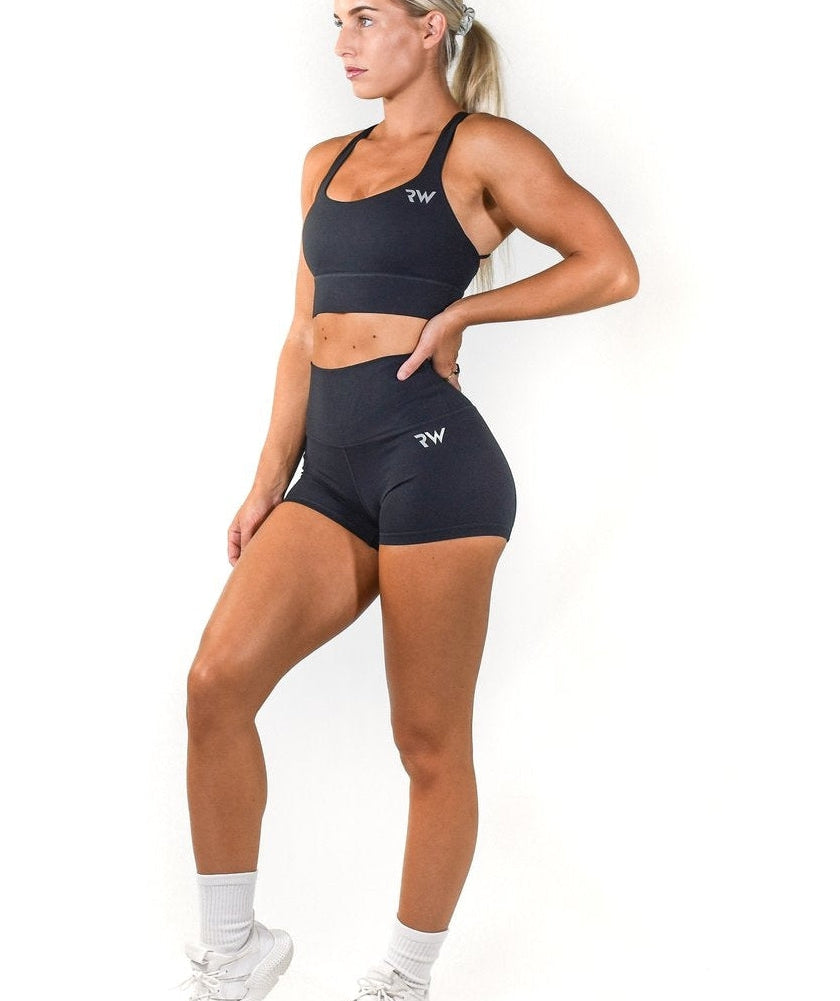 RapidWear - Booty Contour Shorts (Sort)