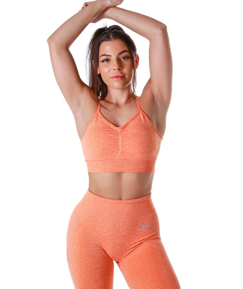 RapidWear - Vision Seamless Sportsbh (Orange)