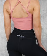 RapidWear - Compress Sportsbh (Lyserød)