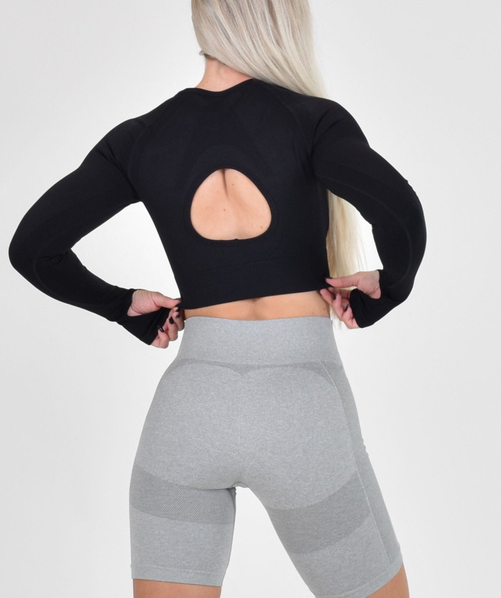 RapidWear - Contour Seamless Long Sleeve (Sort)