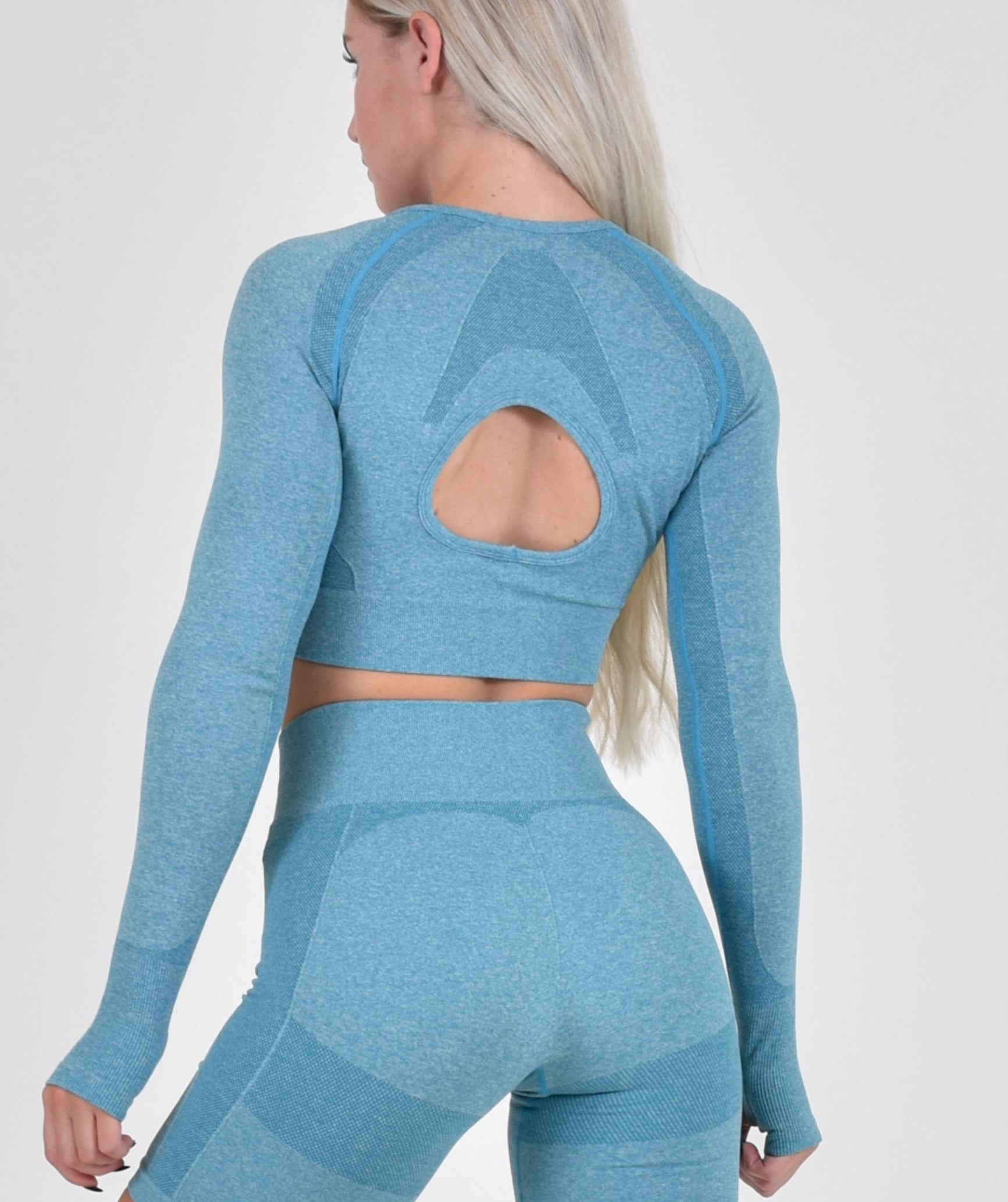 RapidWear - Contour Seamless Long Sleeve (Blå)