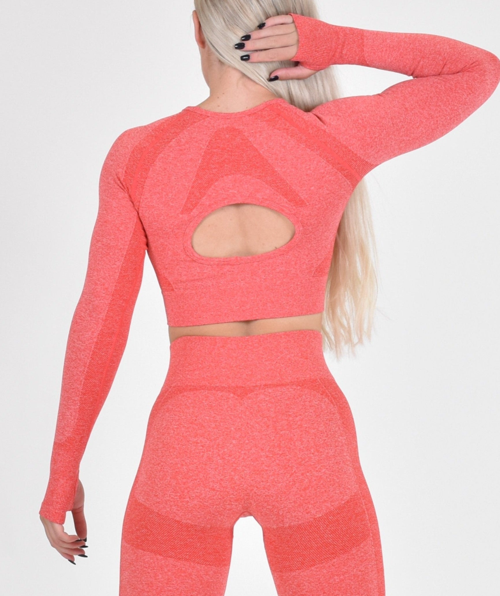RapidWear - Contour Seamless Long Sleeve (Lyserød)