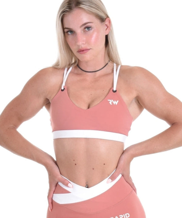 RapidWear - Two Toned Sportsbh (Koral)