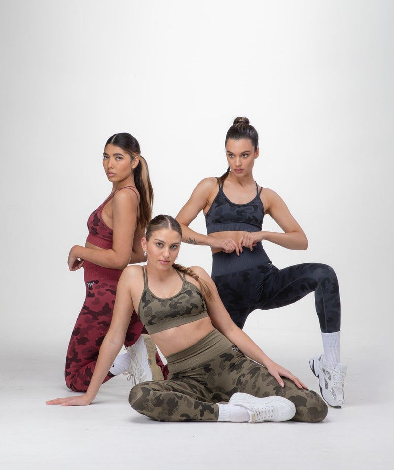 Rapid Wear - Action Seamless Sportsbh (Khaki)