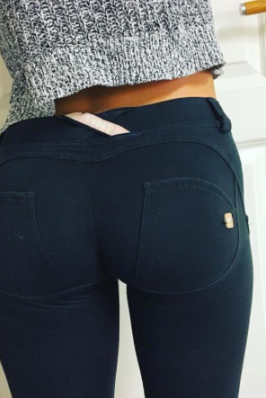 Freddy WR.UP Skinny Fit Sort N WRUP1L1E
